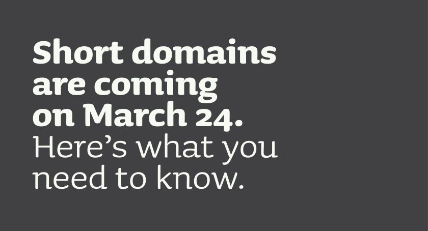 Secure Your au Domain Name On 24 March Communikate Et Al